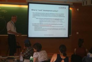 Ray Bollman presents rural policy 101